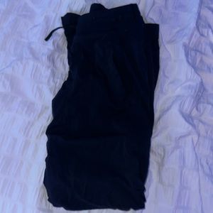 Iviva-Lululemon Navy blue joggers, pretty much brand new, and in great condition